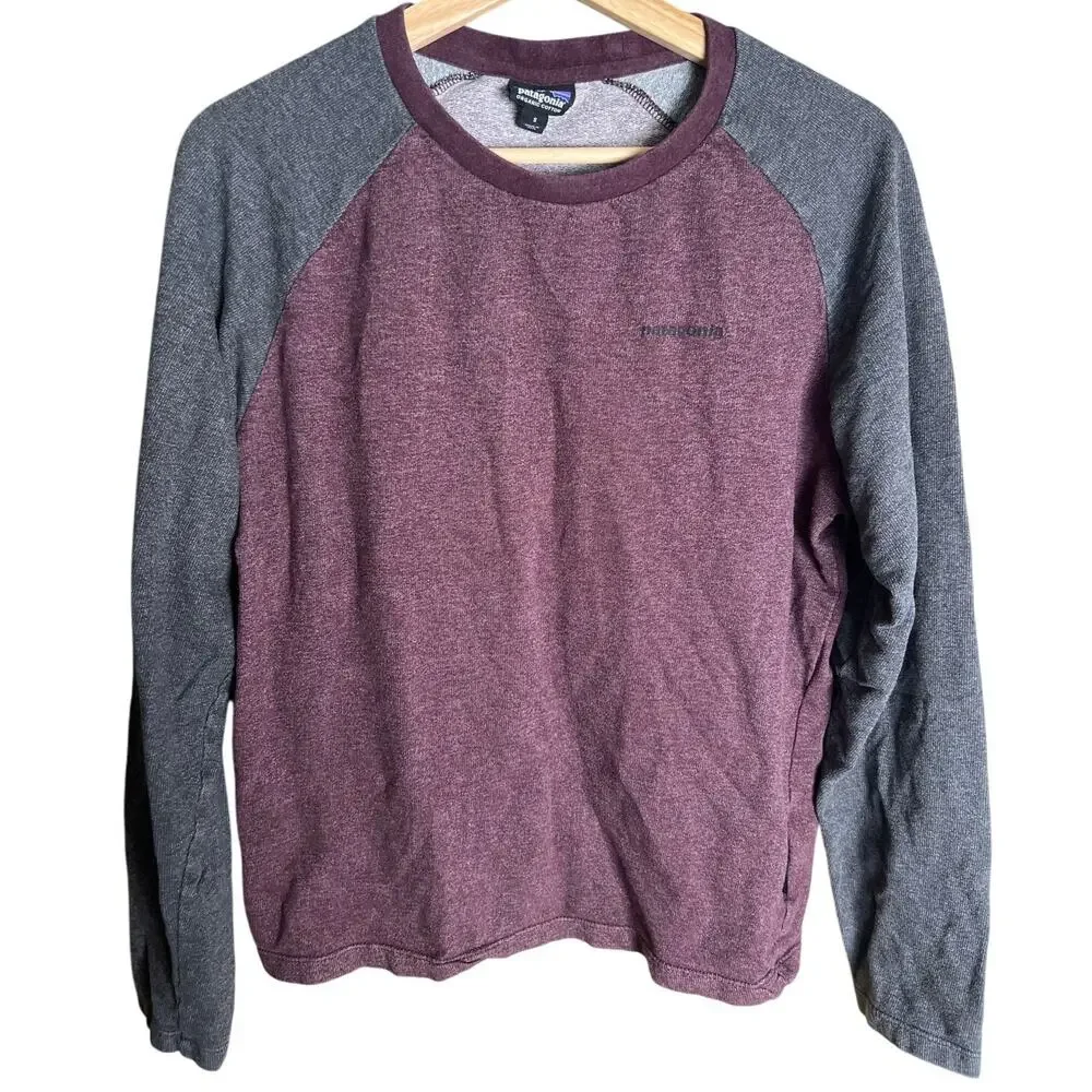 Patagonia Organic Cotton Small Crewneck Pullover Long Sleeve